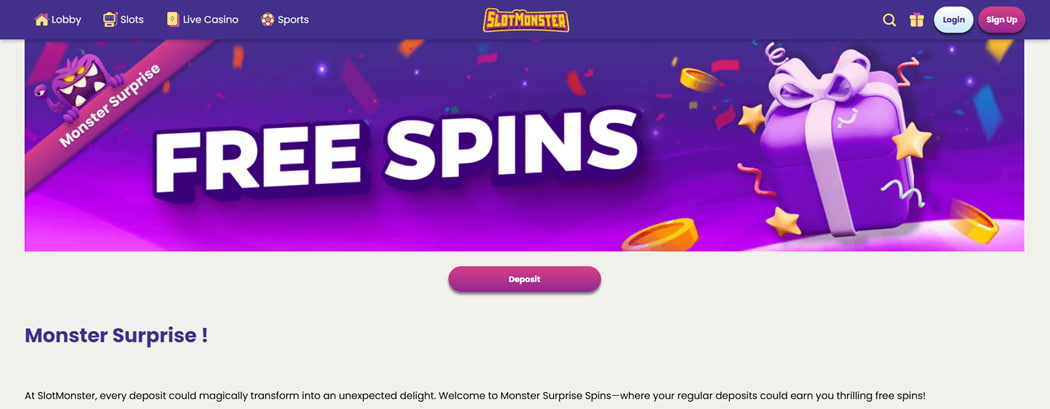 slotmonster Gameplay