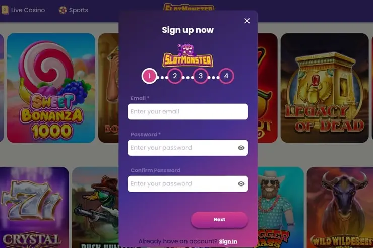 slotmonster Gameplay